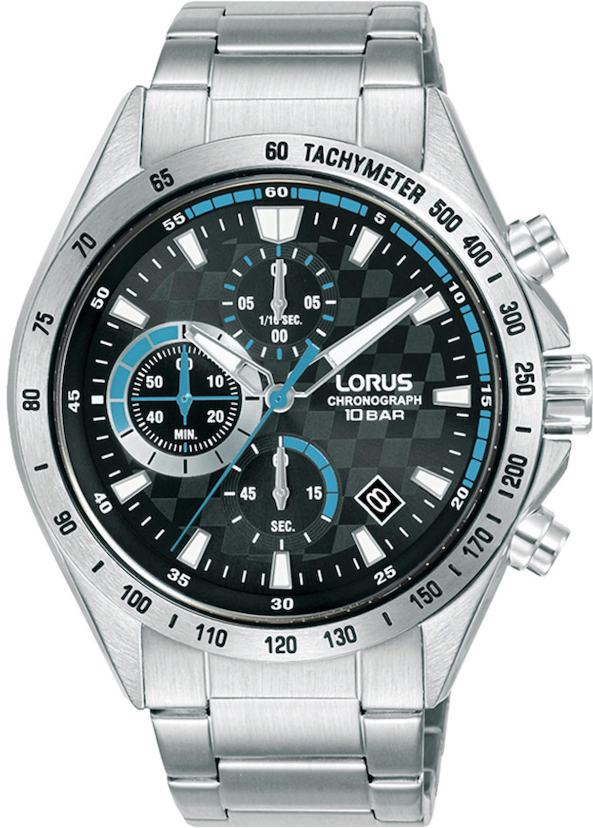 Lorus RM307JX9 Takvimli 44 mm Çelik Kordon Analog Erkek Kol Saati