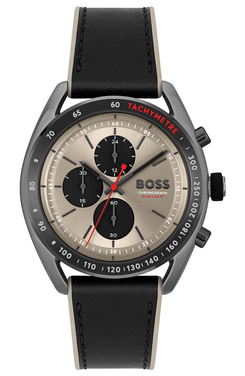 Boss Watches HB1514024 Takvimli 44 mm Siyah Silikon Kordon Analog Erkek Kol Saati