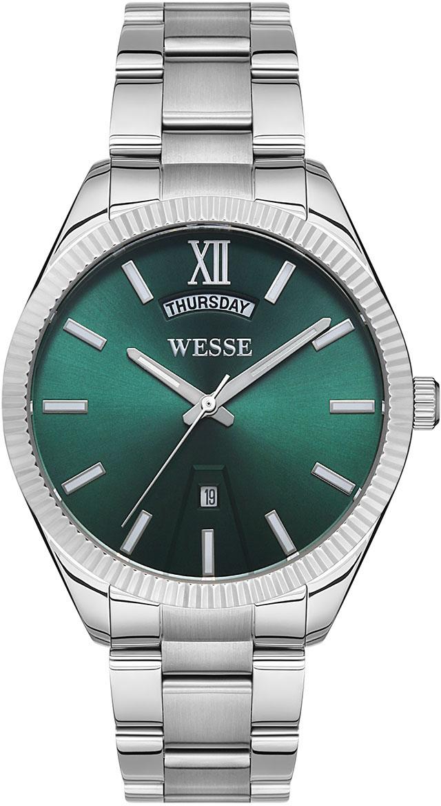 Wesse WWG205506 Takvimli 42 mm Çelik Kordon Analog Erkek Kol Saati