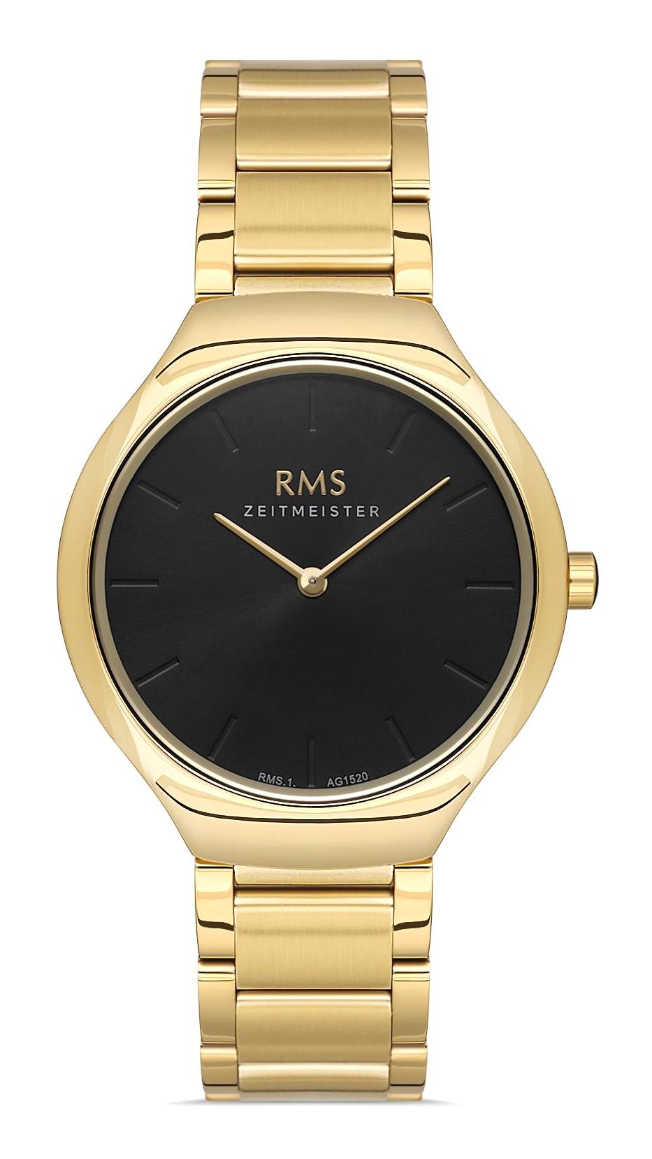 Romanson RMS.1.AG1520.07 Altın Çelik Kordon Analog Erkek Kol Saati