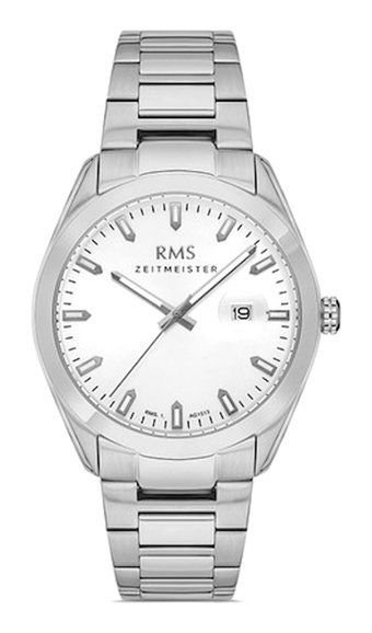 Romanson RMS.1.AG1513.01 Takvimli Çelik Kordon Analog Erkek Kol Saati