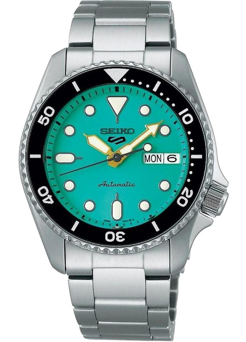 Seiko SRPK33K Takvimli 38 mm Çelik Kordon Analog Erkek Kol Saati