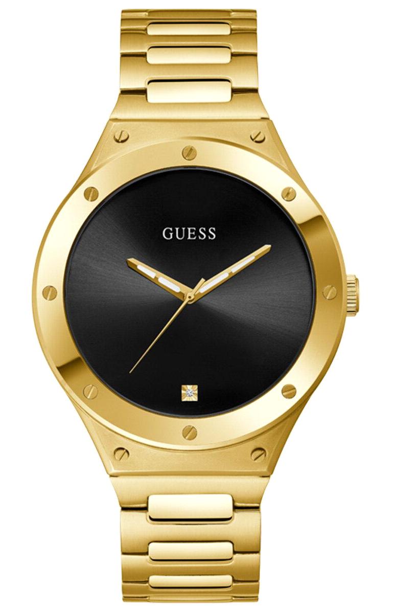 Guess GUGW0427G2 44 mm Altın Çelik Kordon Analog Erkek Kol Saati