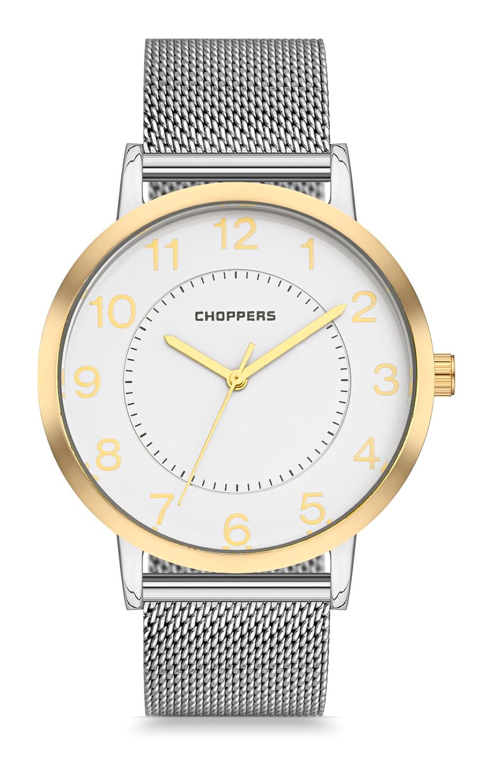 Choppers HEG27008B Metal Kordon Analog Erkek Kol Saati