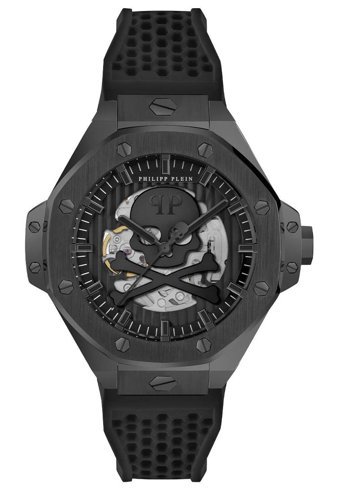 Philipp Plein PWPFA0924 Siyah Silikon Kordon Analog Erkek Kol Saati
