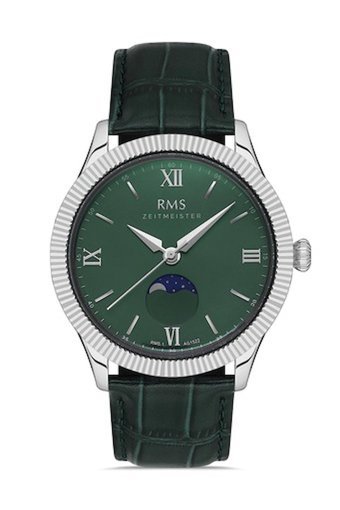 Romanson RMS.1.AG1522.04 Siyah Deri Kordon Analog Erkek Kol Saati