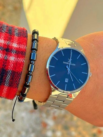 Daniel Klein DK.FT.1.317 Takvimli 40 mm Metal Kordon Analog Erkek Kol Saati