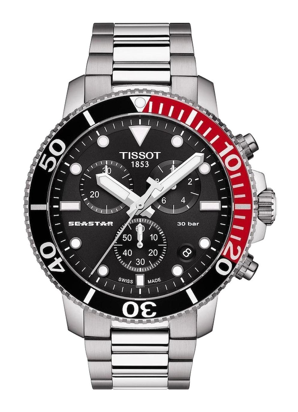 Tissot T1204171105101 Takvimli 44 mm Çelik Kordon Analog Erkek Kol Saati