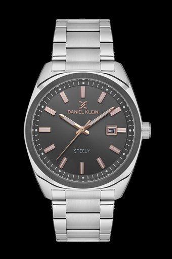 Daniel Klein DK.1.13701-5 Takvimli Çelik Kordon Analog Erkek Kol Saati