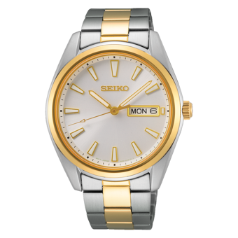 Seiko SUR446P Takvimli 40 mm Altın-Çelik Kordon Analog Erkek Kol Saati