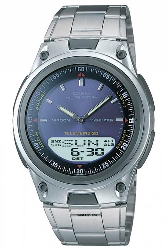 Casio AW-80D-2AVDF Takvimli 40 mm Çelik Kordon Analog Erkek Kol Saati