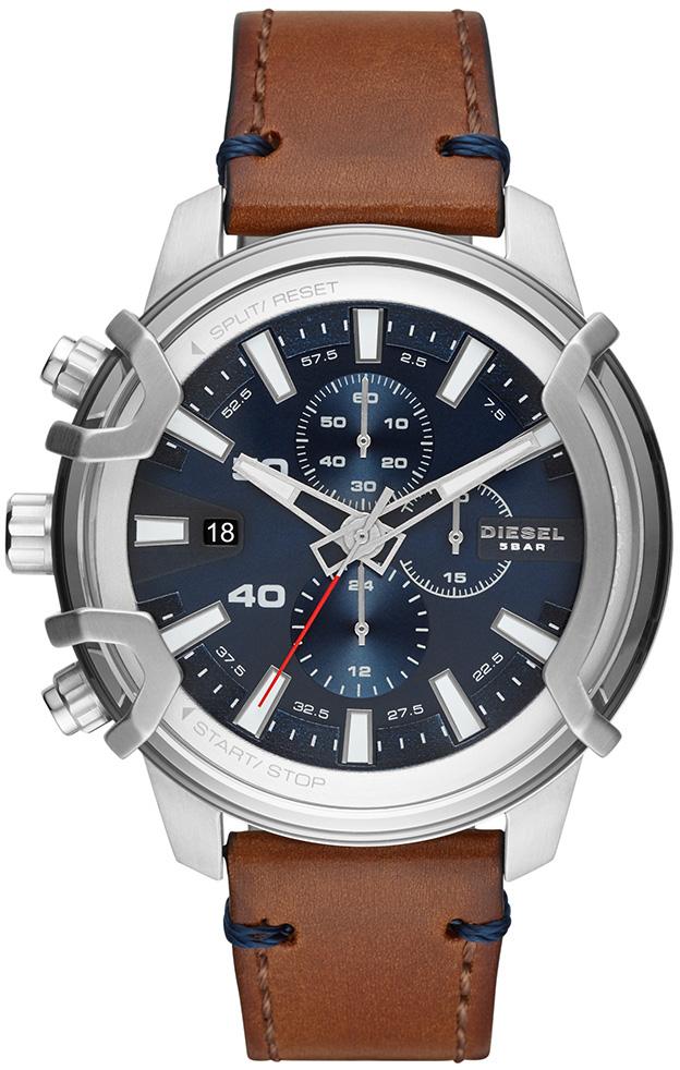 Diesel DZ4518 Takvimli 42 mm Kahverengi Deri Kordon Analog Erkek Kol Saati