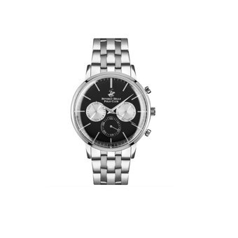 Beverly Hills Polo Club BP3035X350 Takvimli 44 mm Çelik Kordon Analog Kol Saati
