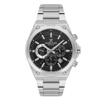 Daniel Klein DKE.1.10651.1 Takvimli 45 mm Metal Kordon Analog Erkek Kol Saati