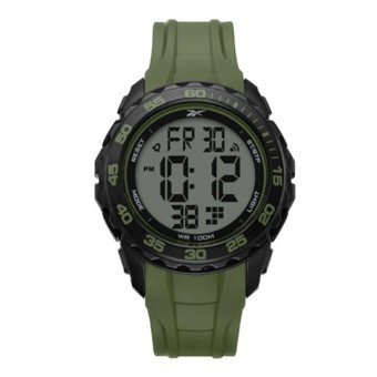 Reebok RV-FRO-G9-PBPG-WW Takvimli 46 mm Yeşil Silikon Kordon Analog Kol Saati
