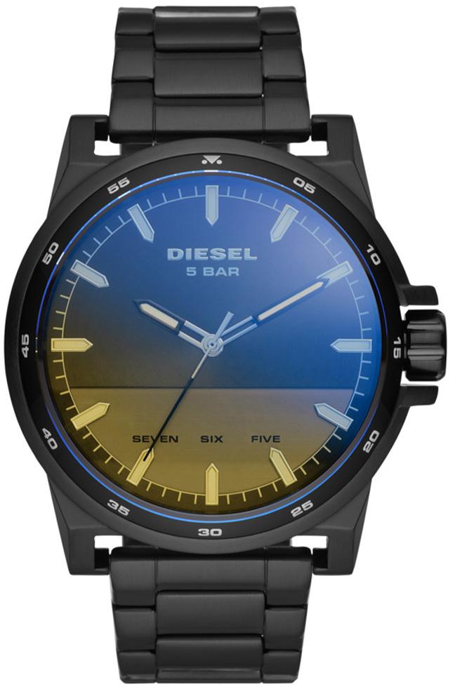 Diesel DZ1913 Takvimli 42 mm Siyah Çelik Kordon Analog Erkek Kol Saati