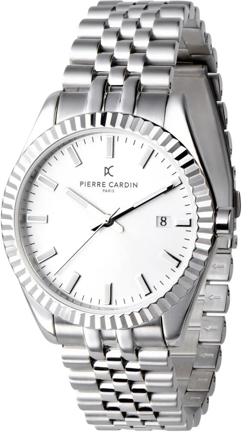 Pierre Cardin PCCOP.0007 Takvimli 40 mm Çelik Kordon Analog Kol Saati