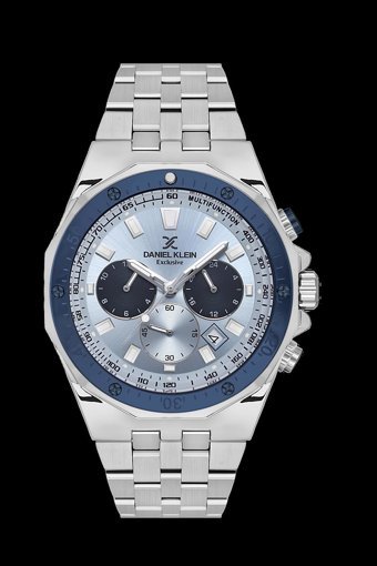 Daniel Klein DKE.1.10654-2 Takvimli 46 mm Çelik Kordon Analog Erkek Kol Saati