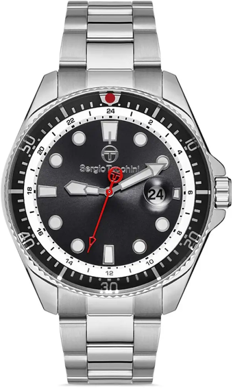 Sergio Tacchini ST.1.10175.1 Takvimli 41 mm Çelik Kordon Analog Kol Saati