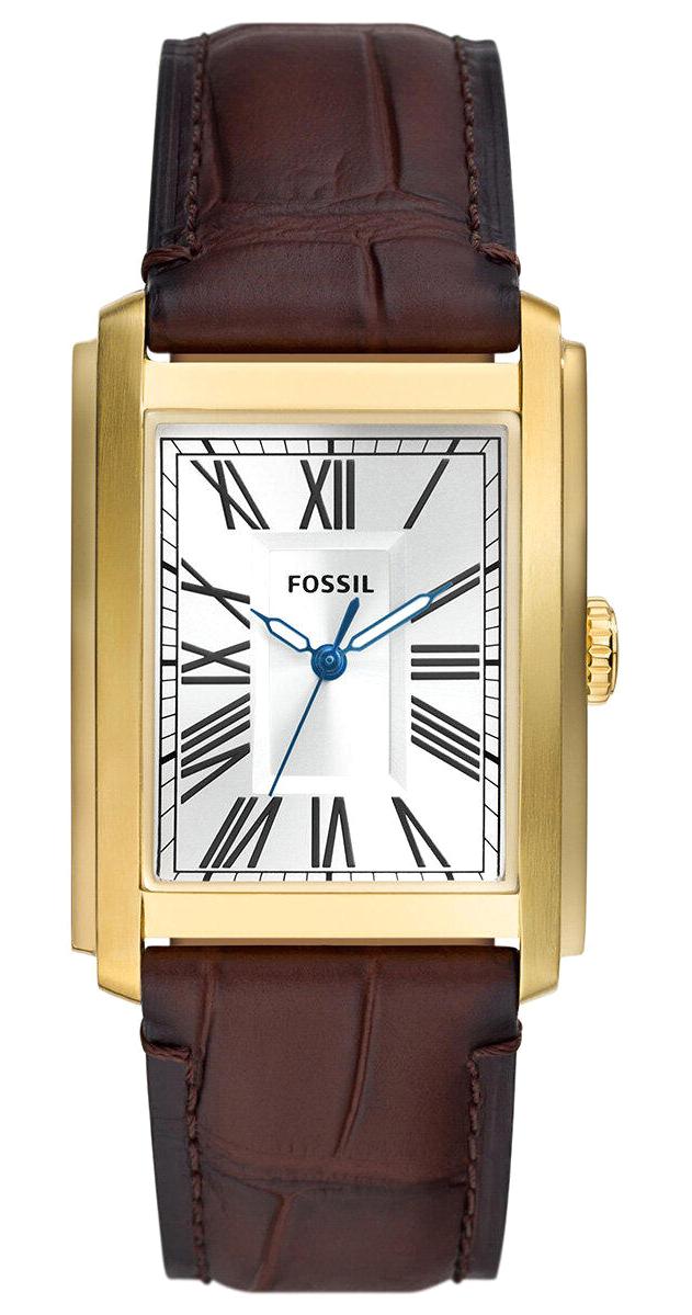 Fossil FFS6011 30 mm Kahverengi Deri Kordon Analog Erkek Kol Saati