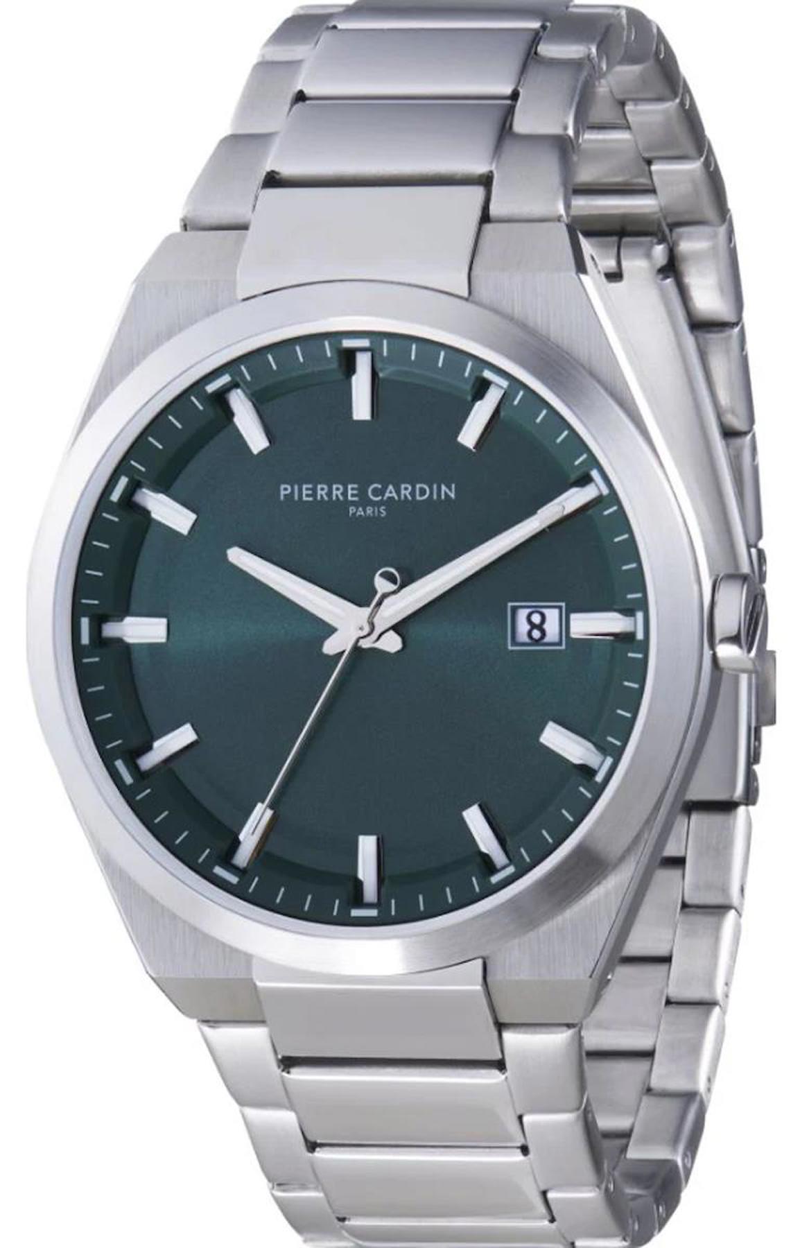 Pierre Cardin CML.0018 Takvimli 42 mm Çelik Kordon Analog Erkek Kol Saati