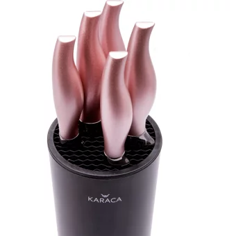 Karaca Rosegold 6 Parça Bıçak Seti