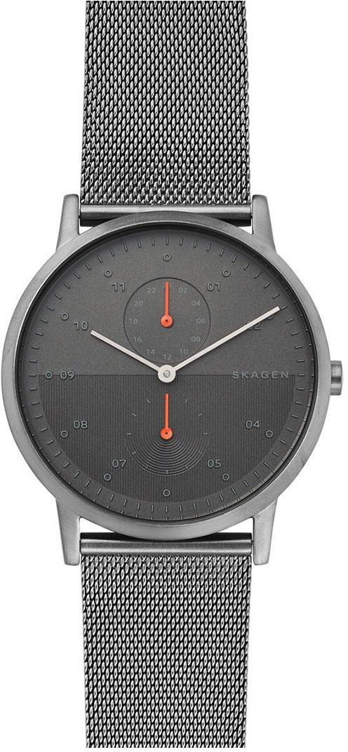 Skagen SKW6501 Takvimli 42 mm Füme Çelik Kordon Analog Kol Saati