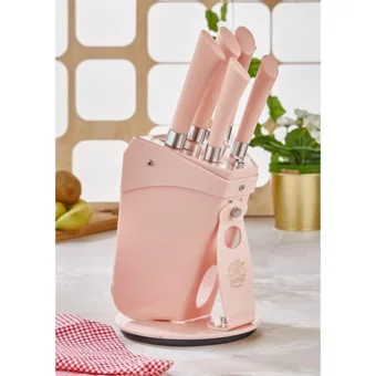 Cooker 1371 6 Parça Çelik Bıçak Seti - Rose-81 - 1 Adet