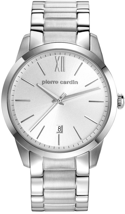 Pierre Cardin PC107421S05 Takvimli 42 mm Çelik Kordon Analog Kol Saati