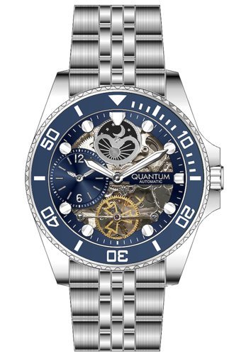 Quantum QMG1061.390 46 mm Çelik Kordon Analog Erkek Kol Saati
