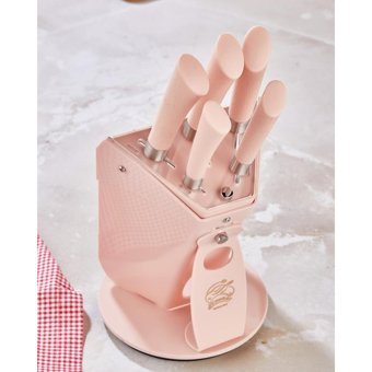 Cooker 1371 6 Parça Çelik Bıçak Seti - Rose-81 - 1 Adet