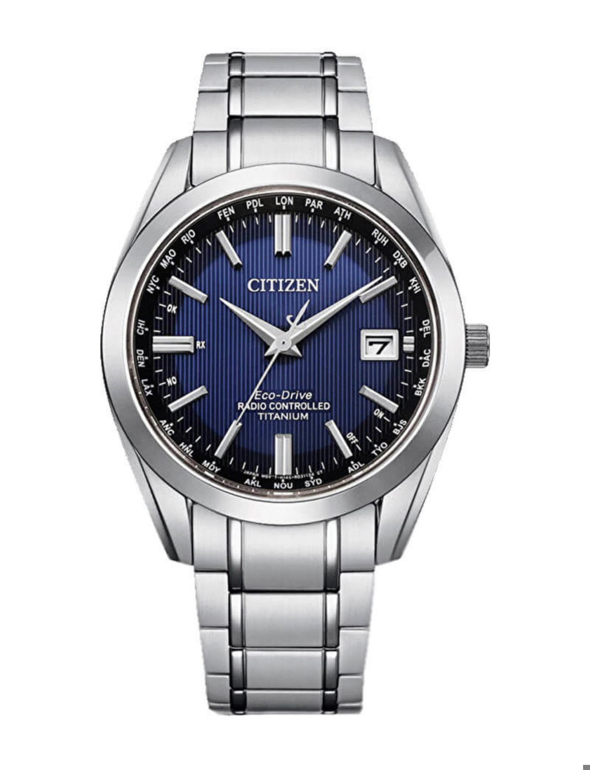 Citizen CB0260-81L Takvimli 40 mm Gri Titanyum Kordon Analog Erkek Kol Saati