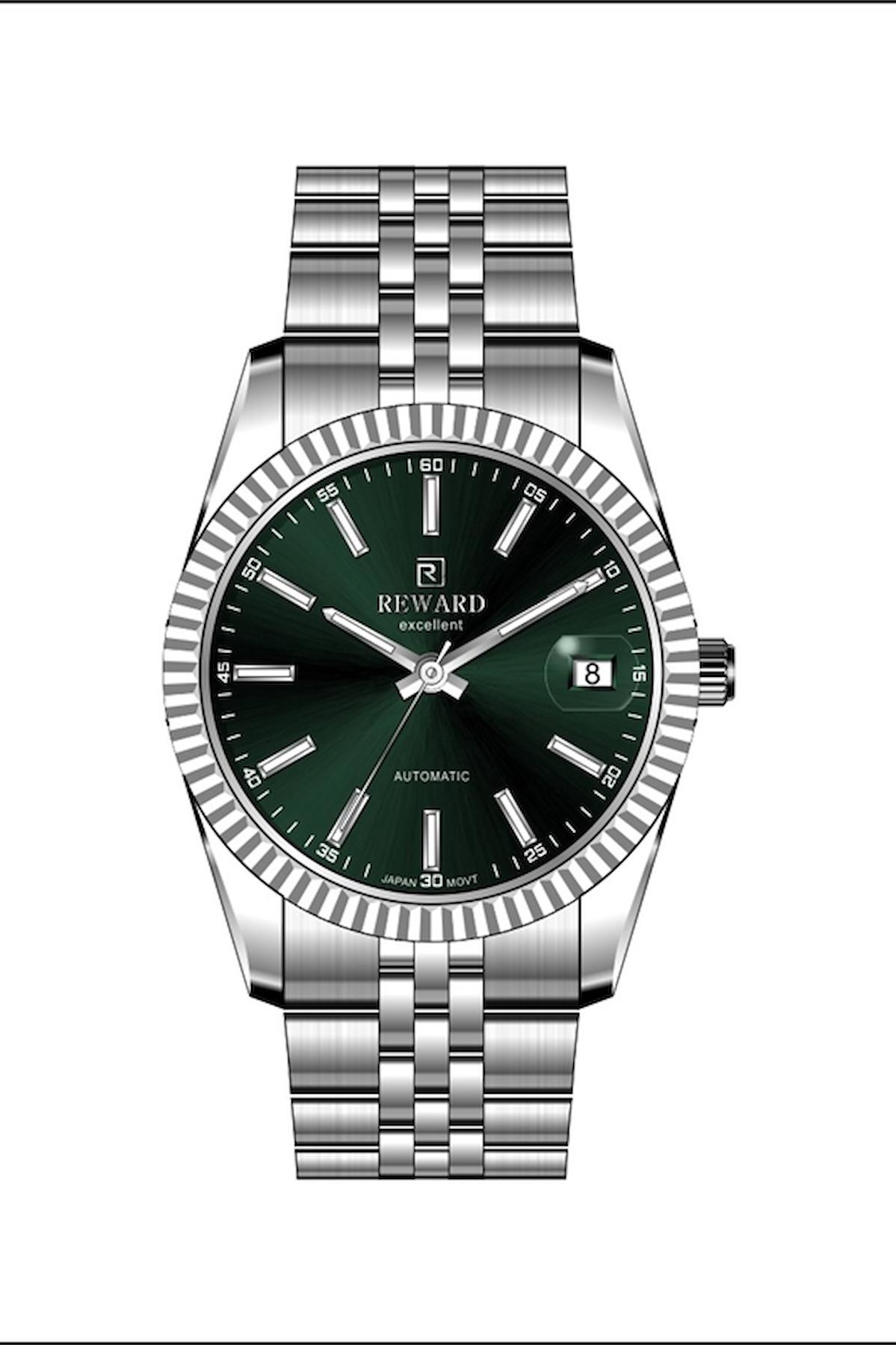 Reward A144332 Takvimli 40 mm Çelik Kordon Analog Erkek Kol Saati