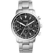 Fossil FS5412 Takvimli 44 mm Çelik Kordon Analog Erkek Kol Saati