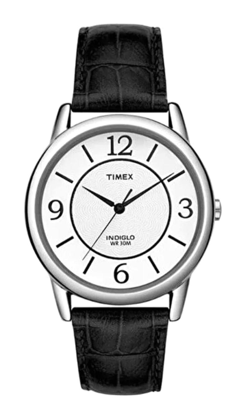 Timex T2N687 Takvimli 44 mm Siyah Silikon Kordon Analog Kol Saati