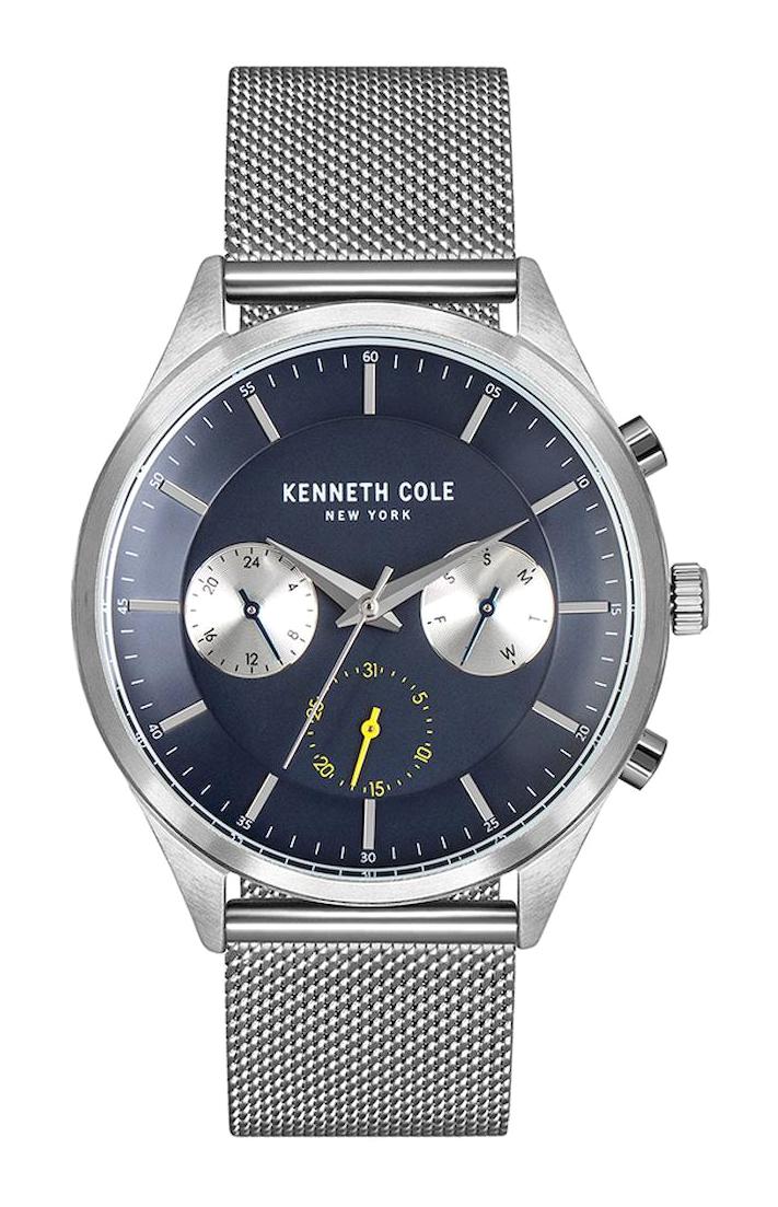 Kenneth Cole KC51035001 Takvimli 42 mm Metal Kordon Analog Erkek Kol Saati
