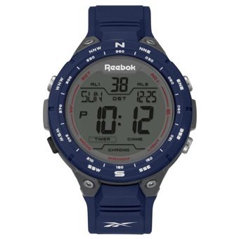 Reebok RV-SLM-G9-PSPN-WN Takvimli 46 mm Lacivert Silikon Kordon Analog Kol Saati