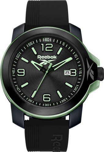 Reebok RV-TR3-G3-PBIZ-BZ Takvimli 48 mm Siyah Silikon Kordon Analog Erkek Kol Saati