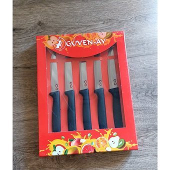 Güven 5li Meyve Bıçağı,meyve Bıçağı Seti, Yatağan Bıçakları,keskin Meyve Bıçağı,bıçak Seti,mutfak Bıçağı