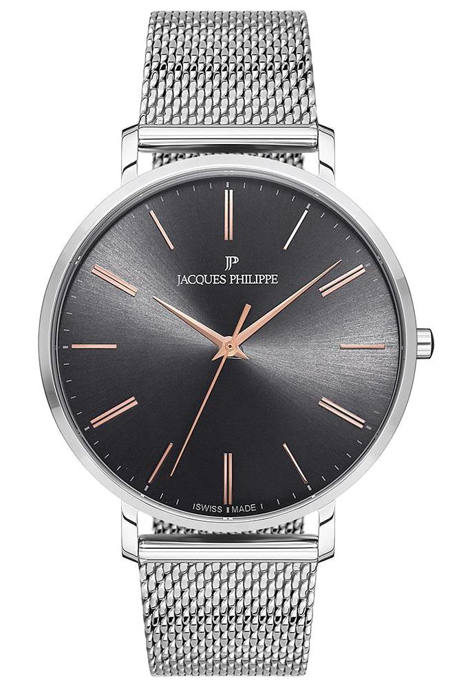Jacques Philippe JPQGS071246 41 mm Çelik Kordon Analog Erkek Kol Saati