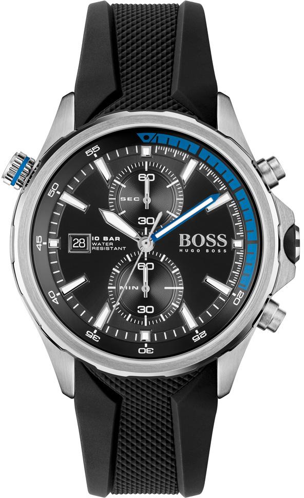 Hugo Boss HB1513820 Siyah Silikon Kordon Analog Kol Saati