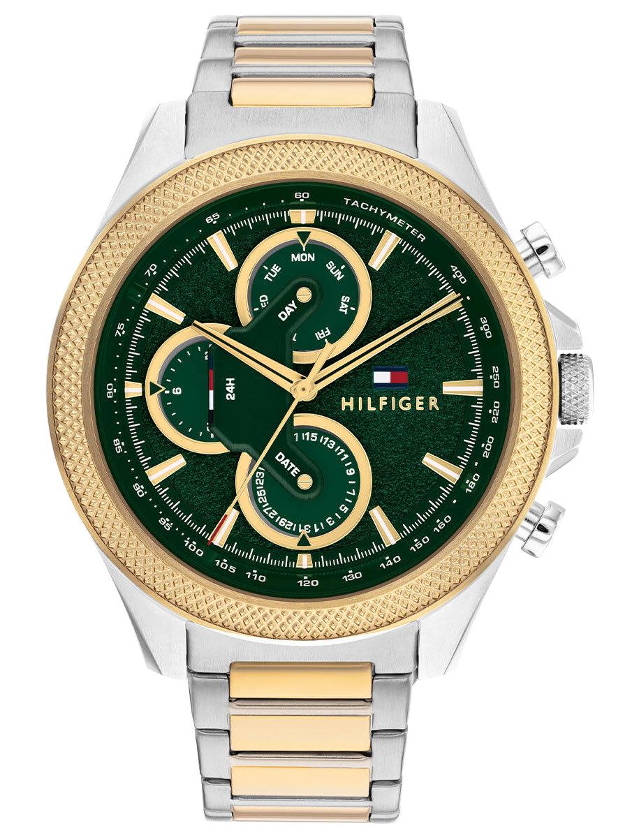 Tommy Hilfiger TH1792079 Takvimli 46 mm Altın-Çelik Kordon Analog Erkek Kol Saati