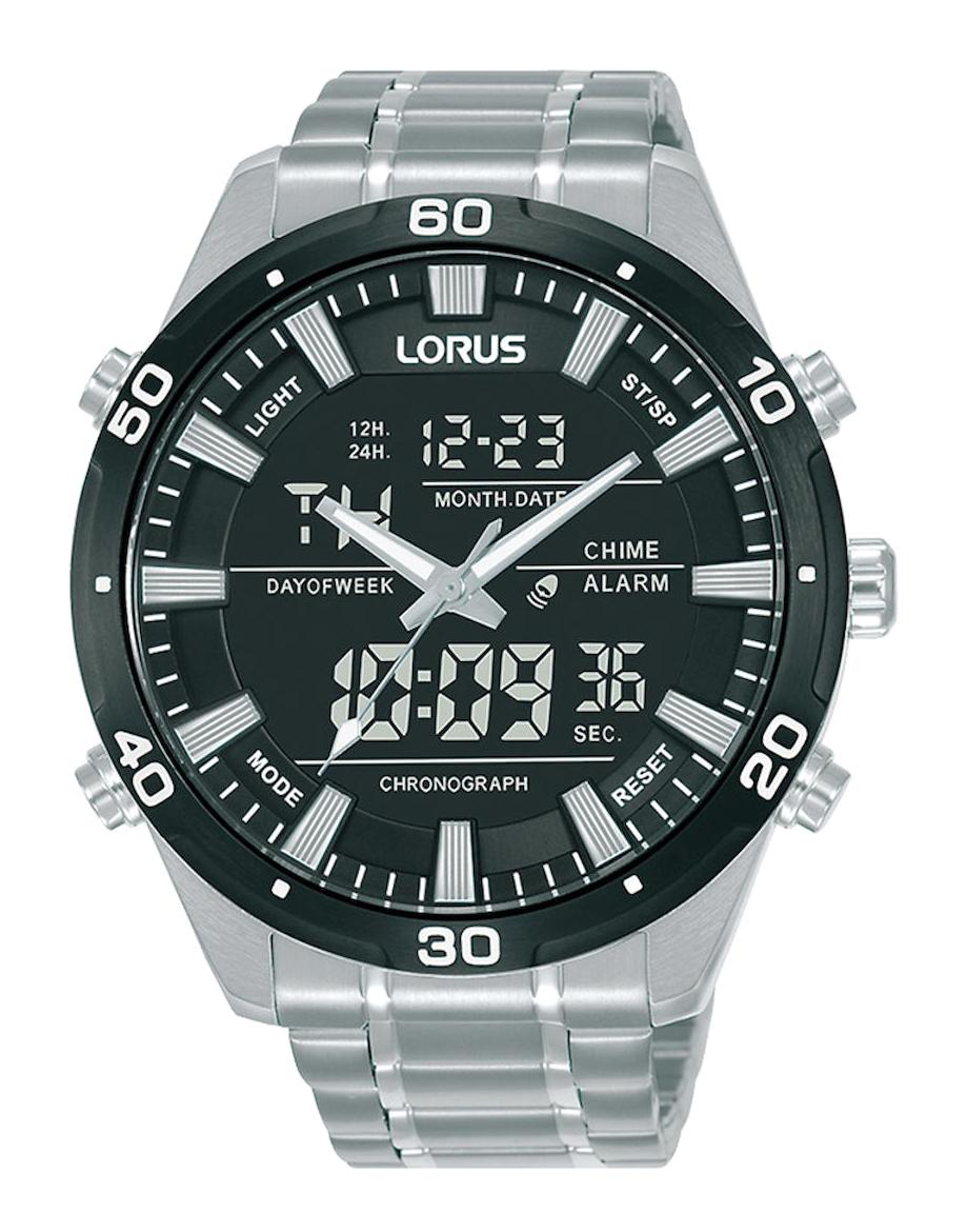 Lorus RW649AX9 Takvimli 46 mm Çelik Kordon Analog Erkek Kol Saati