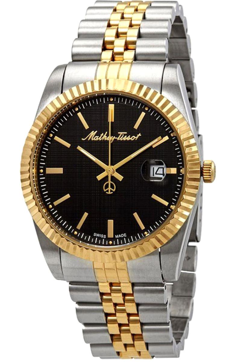 Tissot H810BN Takvimli 44 mm Altın-Çelik Kordon Analog Erkek Kol Saati