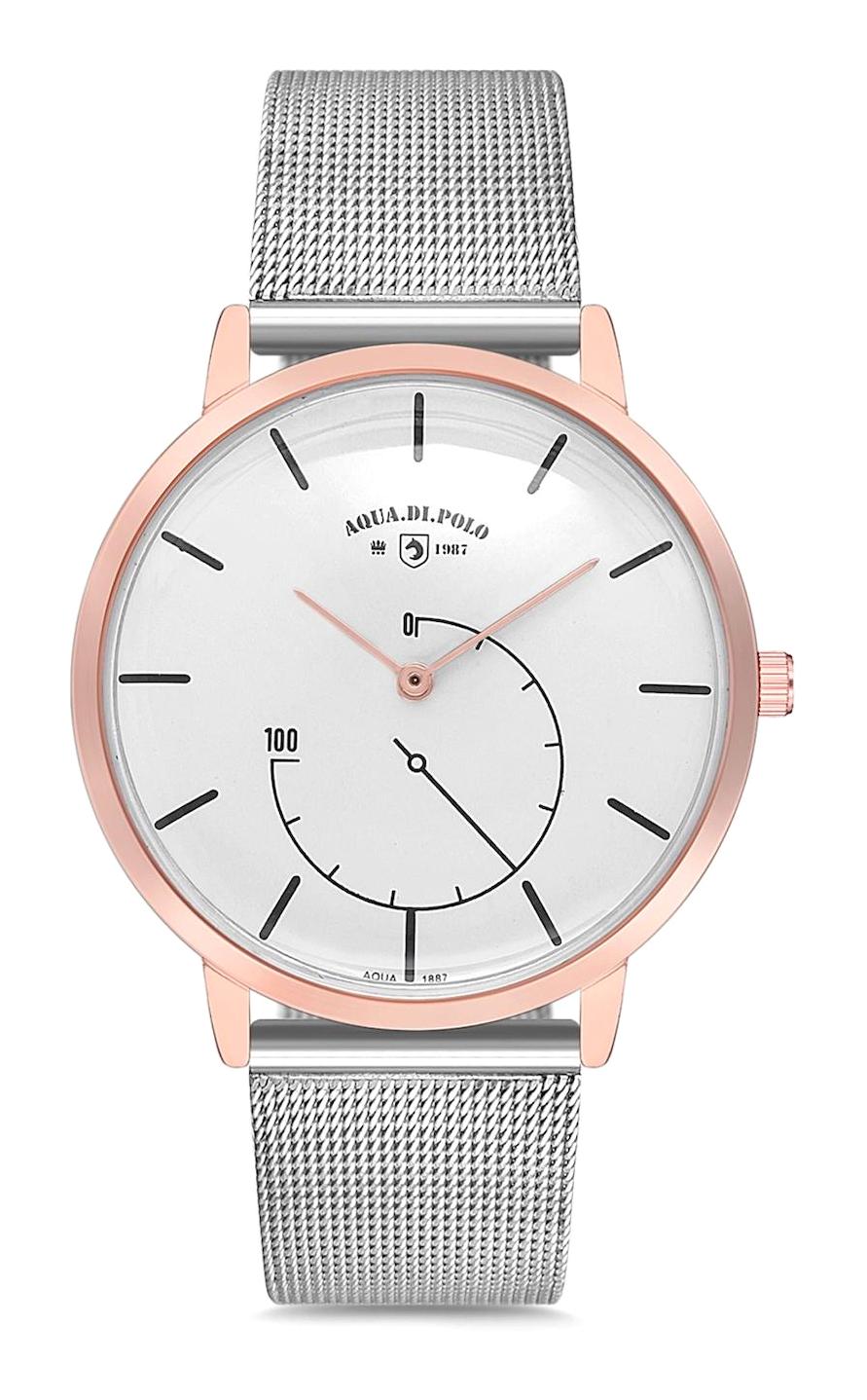 Aqua Di Polo APSV1-A8801-EH152 40 mm Metal Kordon Analog Erkek Kol Saati