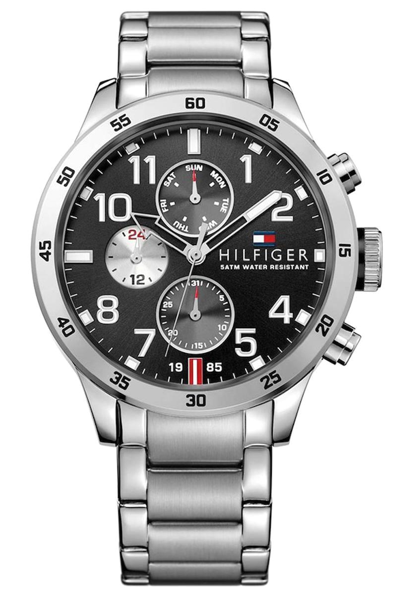 Tommy Hilfiger TH1791141 Takvimli 44 mm Çelik Kordon Analog Erkek Kol Saati
