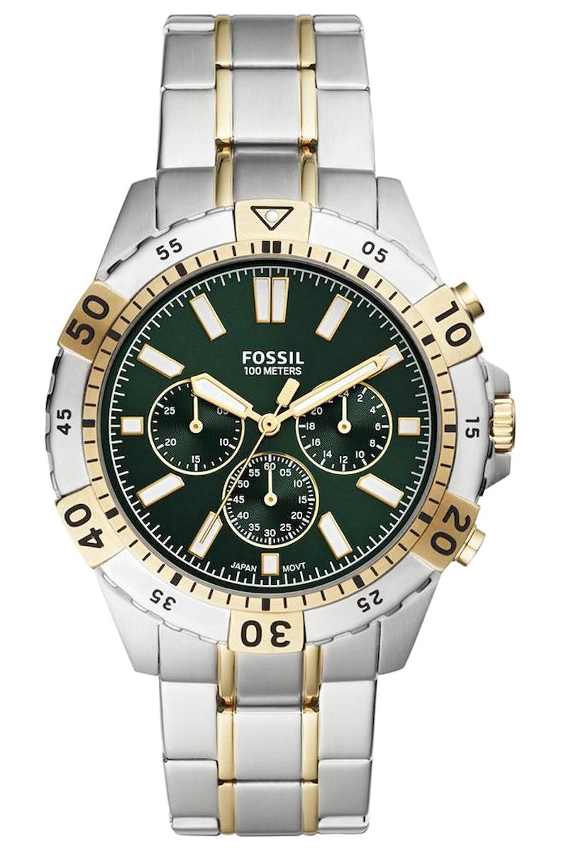 Fossil FFS5622 Takvimli 42 mm Altın-Çelik Kordon Analog Erkek Kol Saati