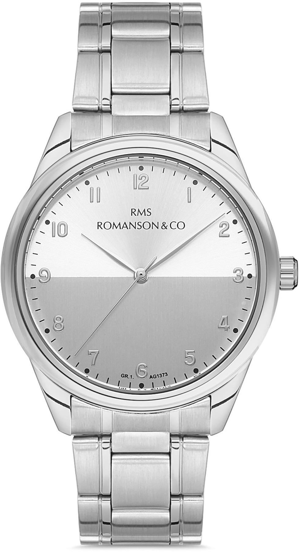 Romanson GR.1.AG1373.01 41 mm Çelik Kordon Analog Kol Saati