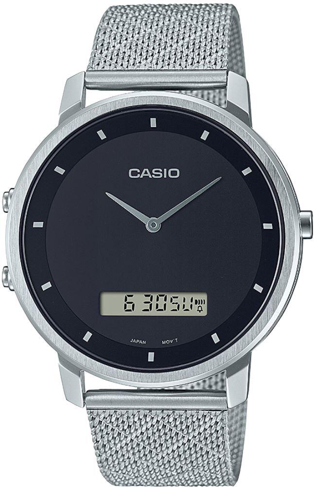 Casio MTP-B200M-1E Takvimli 41 mm Çelik Kordon Analog Kol Saati