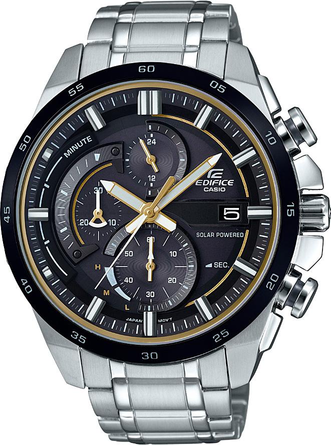Casio EQS-600DB-1A9 Takvimli 53 mm Çelik Kordon Analog Kol Saati